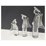 3  Crystal Angels Up to 11.5" high