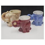 Collection Frankoma Pottery  Political Mugs