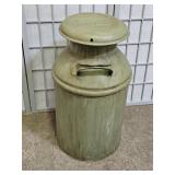 Vintage 24" high Metal KRAFT  Milk Can