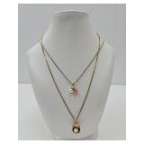 2  - 24K Over Sterling Italy Necklaces