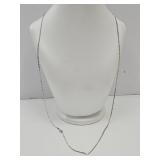 30" Italy Chain 10% Silver