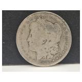 1880  Silver Morgan Dollar Coin