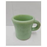 VTG Fircking Jadeite Restaurant Thick Mug