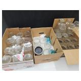 29 Quart Sz Canning  Jars, + Freezer Jars+