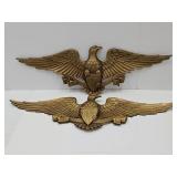 2 Matching Aluminum Eagles 26.5" Long