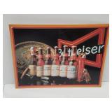 Newer Metal Bud Weiser Sign 12" Wide