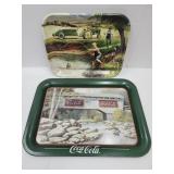 Coca-Cola & John Deere Trays Up To 17.5" Long