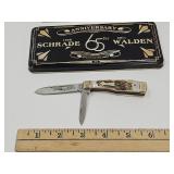 Schrade Walden 2 Bl 2693  Anniversary Pocket Knife
