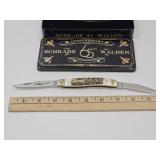 Schrade Walden 2 Bl #787 Anniversary Pocket Knife