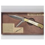 The Saddle Knife in Display Case