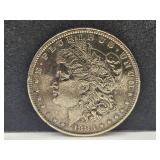 1883 O Silver Morgan Dollar Coin Gold Plated