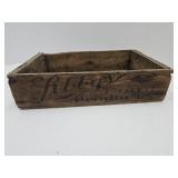 Vintage Wood  Libby  Advertising Food Crate
