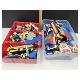 Large Lot of Lego Toys Police Boat +