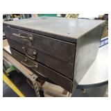 3 Drawer Nut & Bold Organizer  17x9" H w Contents
