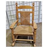 Nice Heavy Cracker Barrel Childs Rocking Chair