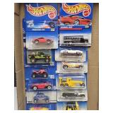 10 NIP Hot Wheels Toy Cars: Haulers, Race Team +