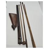 Double Barrel & Cleaning Rods