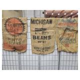 Burlap Advertizing Feed Sacks