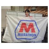 3x5 Ft Marathon Advertizing Flag