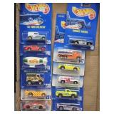 12 NIP Hot Wheels Toy Cars: Towing, Sports, +