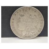 1887 O  Silver Morgan Dollar Coin