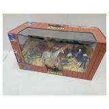 NIB Amish Toy Set: Horses +