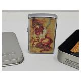 Unfired ZIPPO Lighter Tattoo Naked Butt Pirate