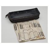 Vintage Lock Picks in Carrying Case
