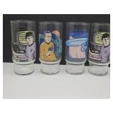 Vintage 1978 Star Trek Glass Set