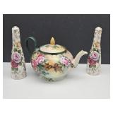 Teapot & Old Foley Shakers