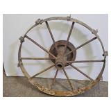 Primitive 28" W Farm Implement Wheel
