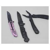Smith & Wesson Knife, Pliers +