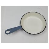 Cast Iron  Blue Enameled Figmint 6"