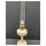 Antique Aladdin Acite  Lincoln DrapeOil Lamp 25"h