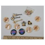Hard Rock Cafe Pin Lot Of 14