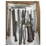 VTG Hand Tools- Chisels, Scraper, Plumb Bob,+