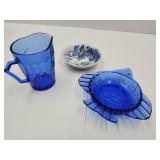 VTG Hazel Atlas & Wedgewood Glass Lot