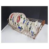 Southern Blue Ridge Setting for4, Copper Strainer
