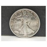 1942 D Walking Liberty Silver Half Dollar