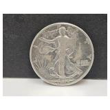 1942 Walking Liberty Silver Half Dollar