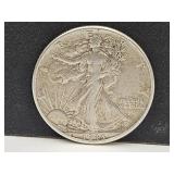 1943 Walking Liberty Silver Half Dollar