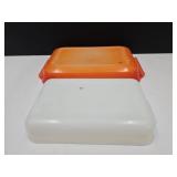 2 Fire King Glass Baking Dishes  #410 & 431
