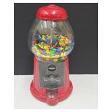 Red Bubble Gum / Candy Machine 11" H