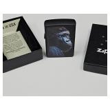 Unfired Sealed ZIPPO Lighter w  Gorilla