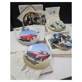Collector Plates; 57 Vette, Norman Rockwell +