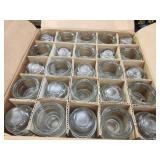 New Old Stock 50 Pcs Hemingray Glass Insulators 4"