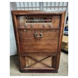 VTG Philco Tube Untested Radio & Phonograph 35"H