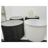 Lot of 5 Like New Lampshades-See Sizes