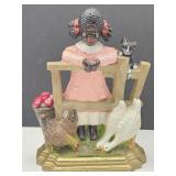 Cast Iron 9.5" Farm Scene Door Stop