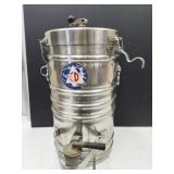 Civil Defense Stainless Steel Dispenser w Crank